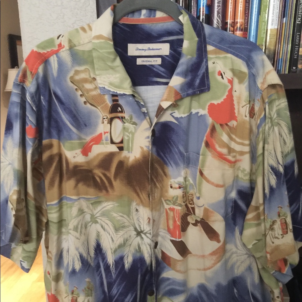 Tommy Bahama Silk Shirt